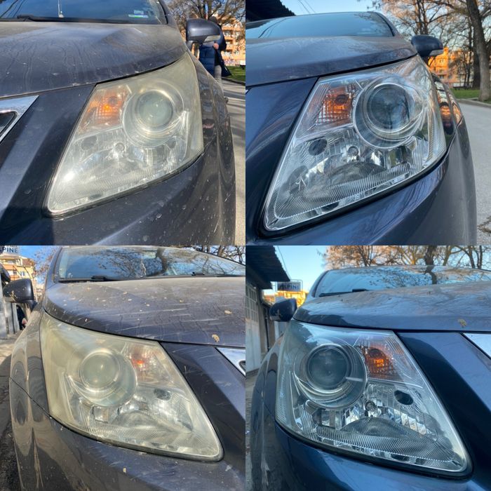 Полиране на фарове / пастиране на фарове