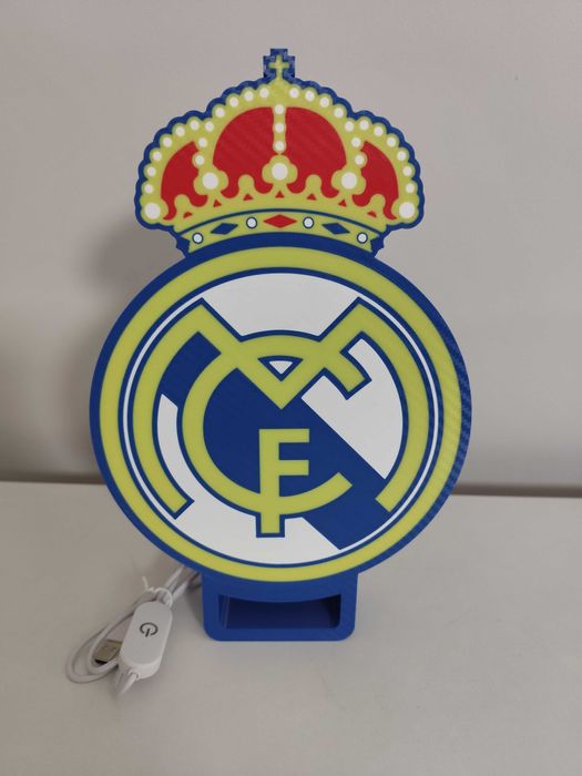 3д лампа Real Madrid C