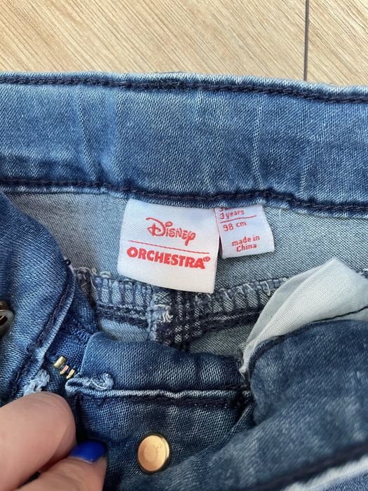 Blugi fetite cu Minnie marimea 98