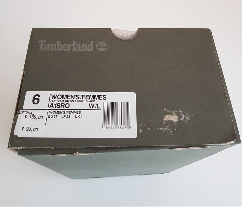 Adidasi Timberland FlyRoam Go Knit Chuk Black A1SRO Originali