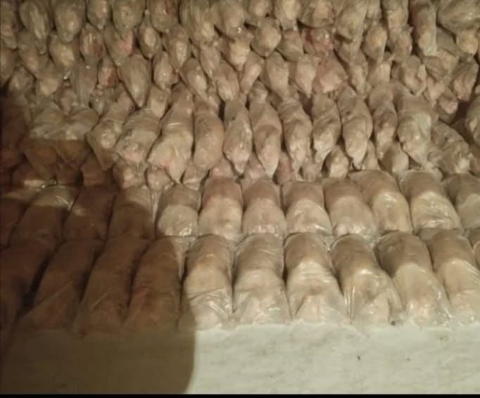 Гуси свежего забоя