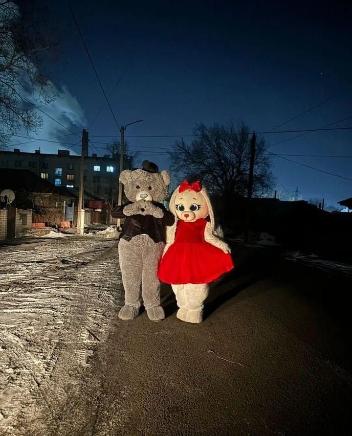 Аниматор "Мишка и Зайка"