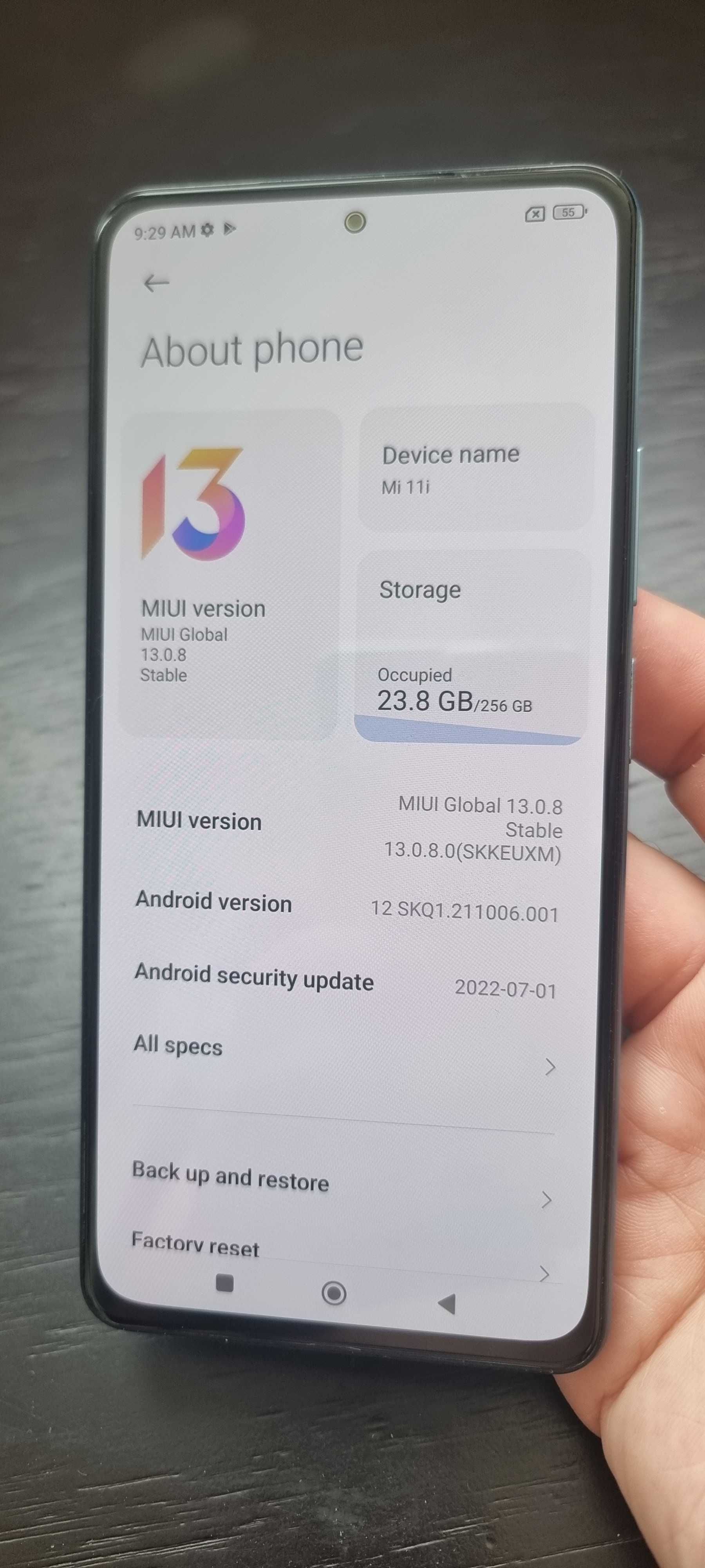 Xiaomi Mi 11i 256GB