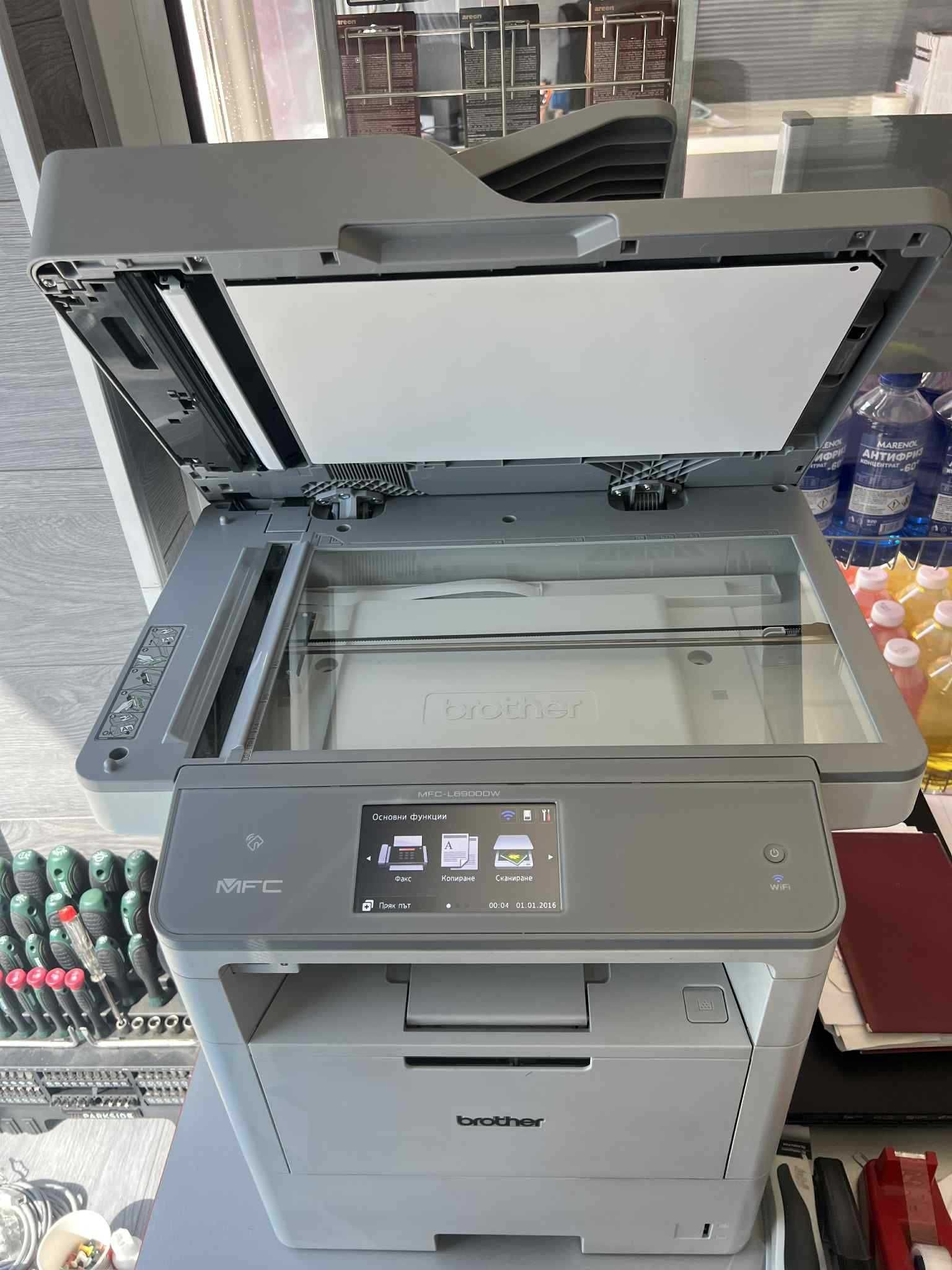 Лазерно монохромно устройство Brother MFC-L6900DW, A4, Duplex,Wireless