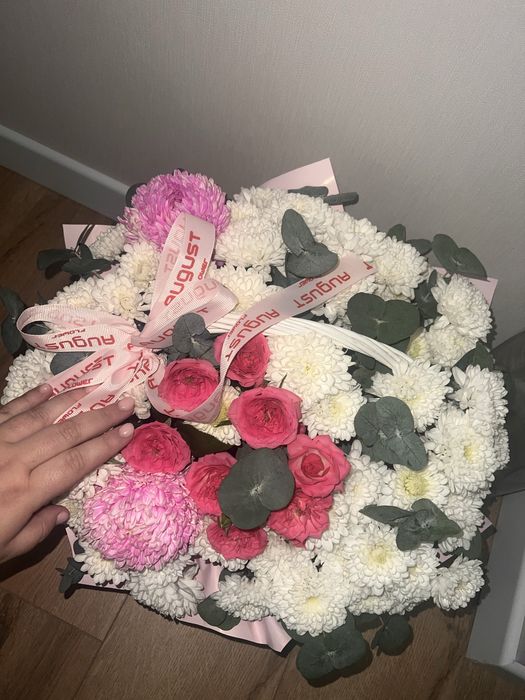 Корзина цветов сегодняшние