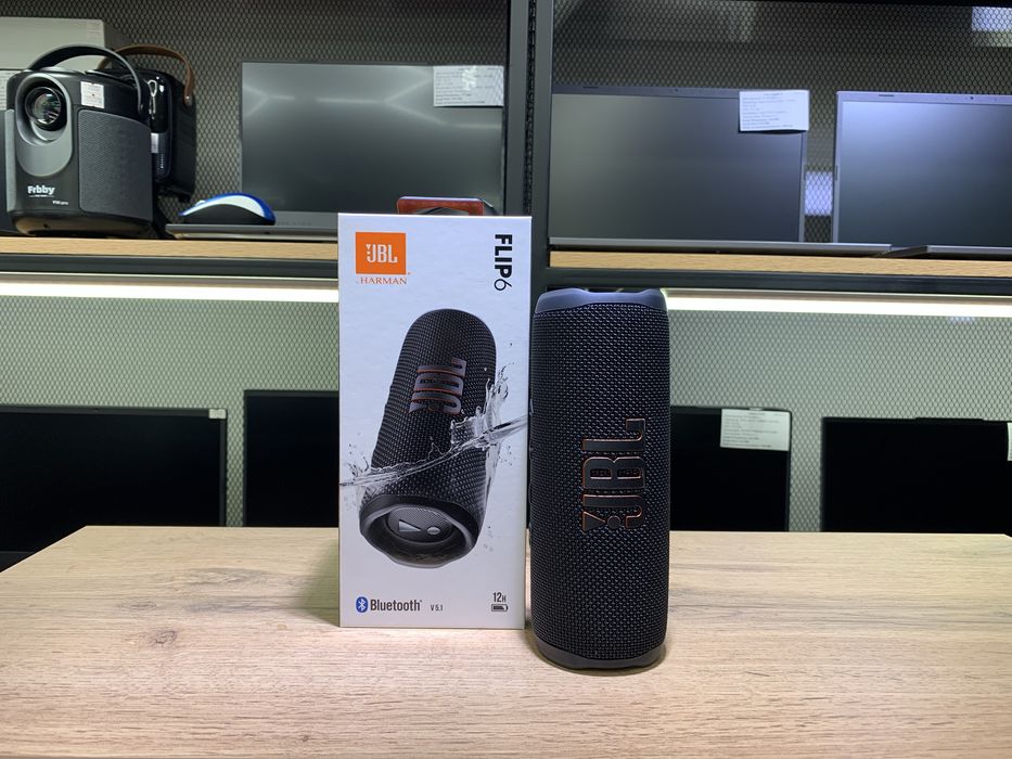 Портативная колонка JBL Flip6, 30 Вт, отличное состояние 1114/А10