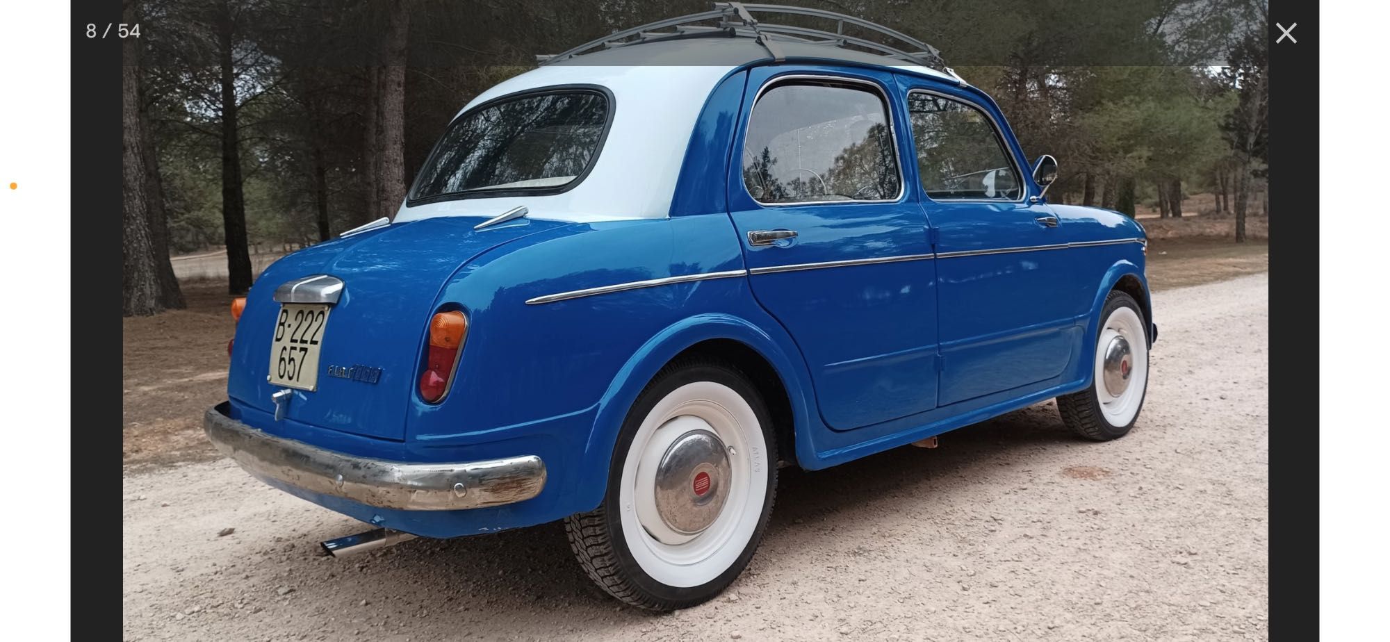 Epoca Vând Fiat 1100 1960 mașina de epoca