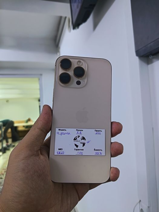 16 pro max 256 desert