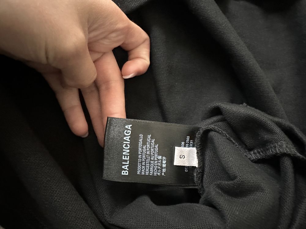 Tricou Balenciaga S nou cu eticheta