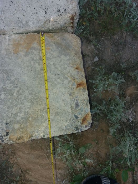 Бетонные блоки состояние  б/у