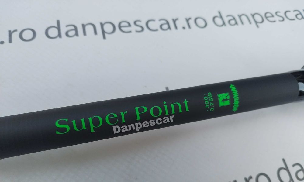 SET 4 Lansete Robinhan Super Point Carp SLIM 3,90M 3,75Lbs 2 tronsoane