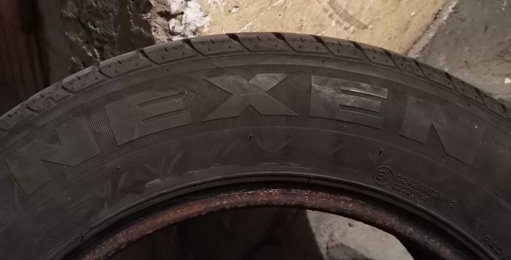 Продавам 4 броя летни гуми 195.65.15 на 1 сезон дот 2019 Nexen