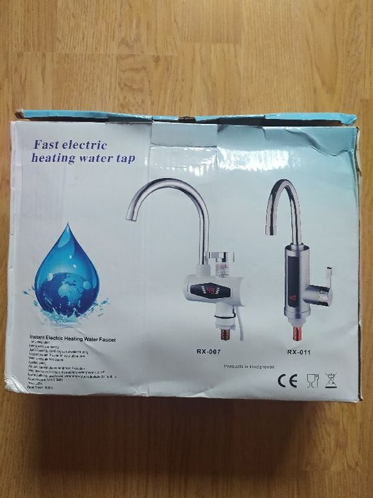 Смеситель электрический для горячей воды