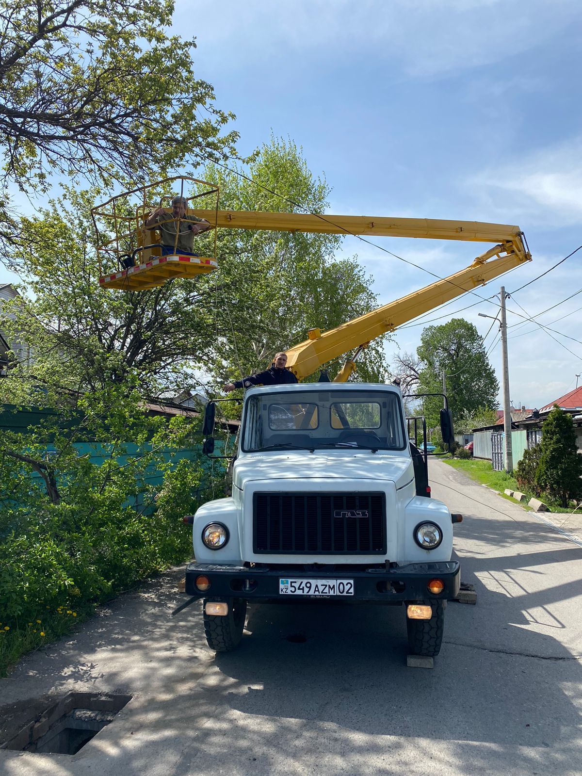 Услуги, заказ автовышки! Автовышка 22 метра