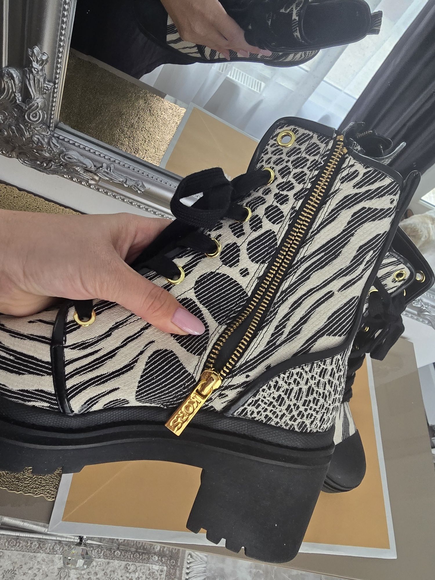 Ghete primavara textil Michael Kors