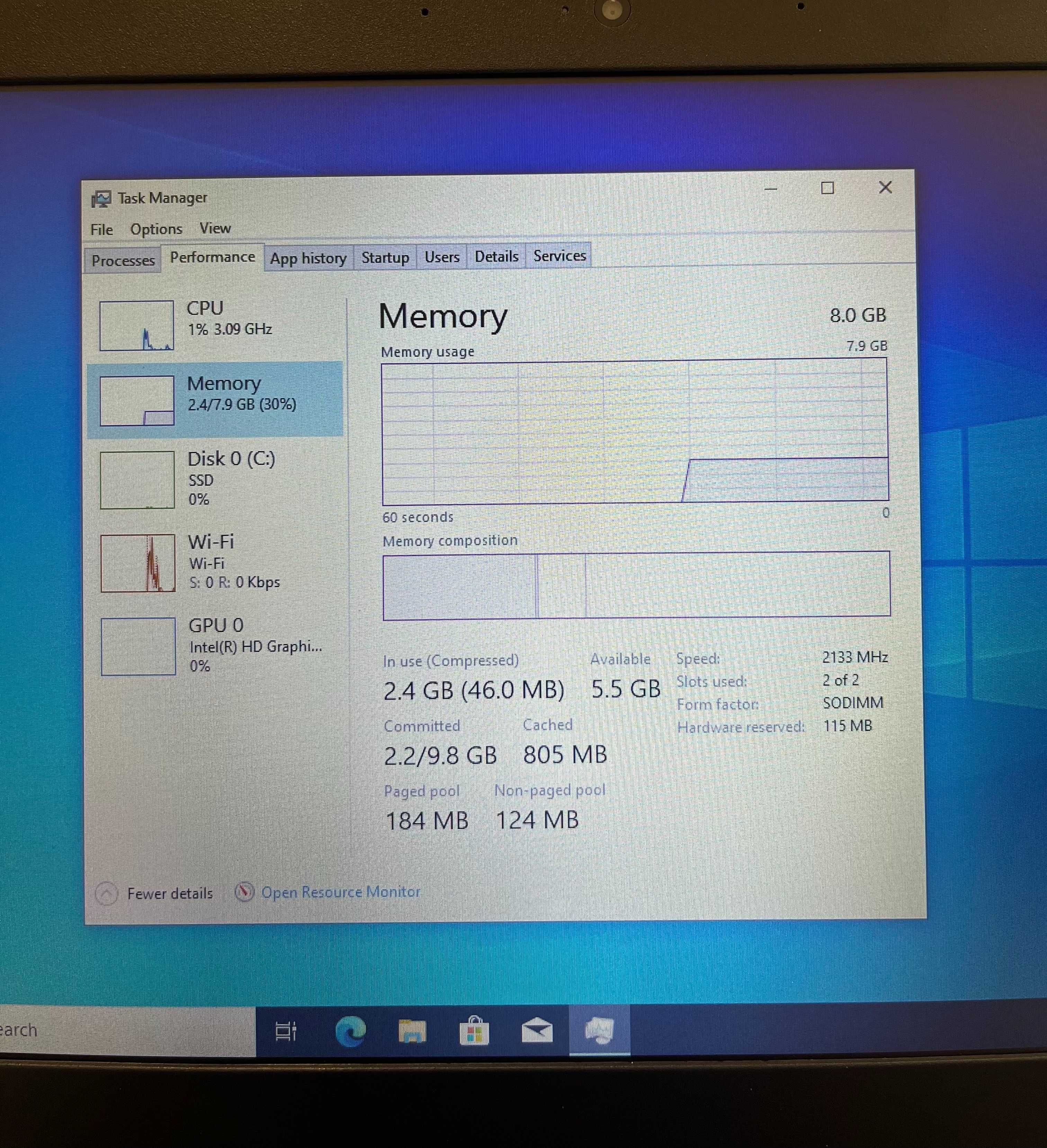 Лаптоп Lenovo ThinkPad 13, Intel Core i5 7200U, 8GB ram
