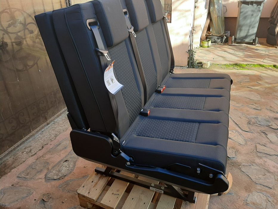 Banchetă 3 locuri rabatabila camper-comversie