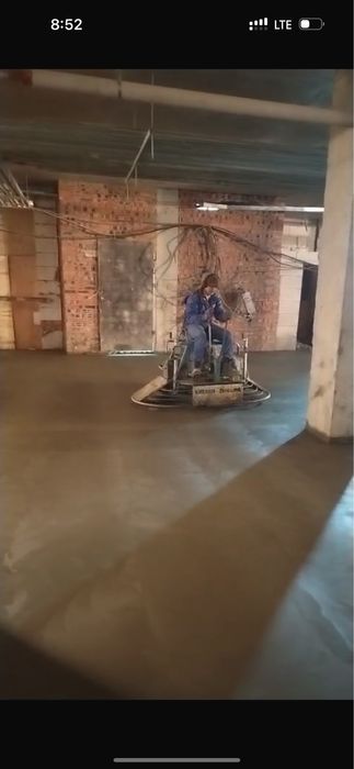 Стяжка бетонный пол