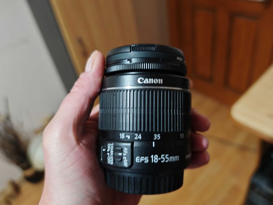 Aparat foto DSLR Canon EOS 500D stare perfecta, cu 2 obiective