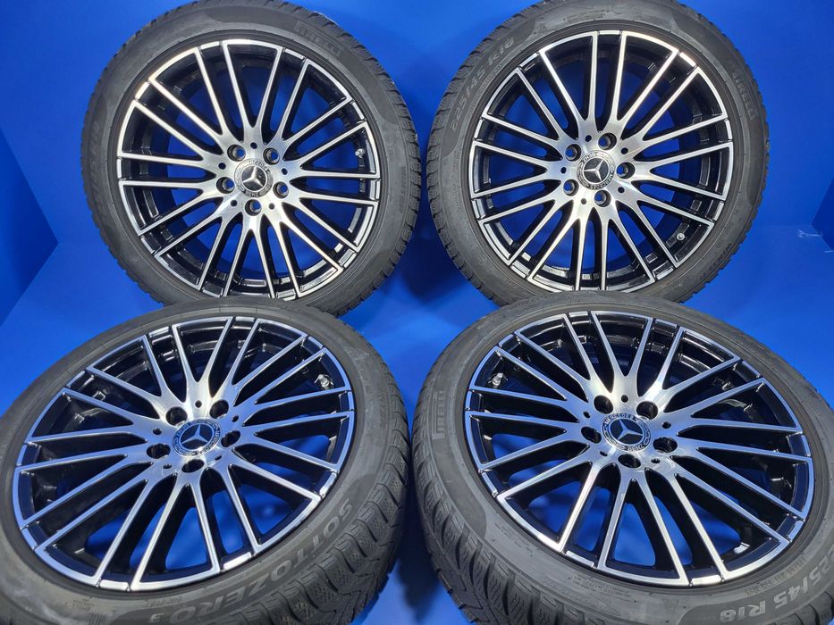 Vand jante/roti R18 Bicolore Mercedes C Klass W206-W205 + anvelope m+s