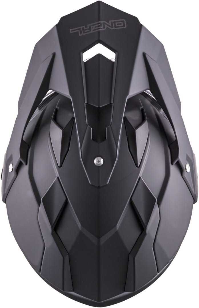 Ендуро мото каска O’NEAL SIERRA II R Flat BlackV.23,  L 59-60см,очила