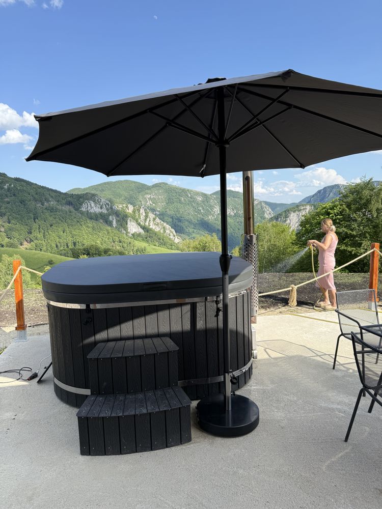 Cabana  Apuseni_Valley  de inchiriat cu jacuzzi ( TransApuseana)