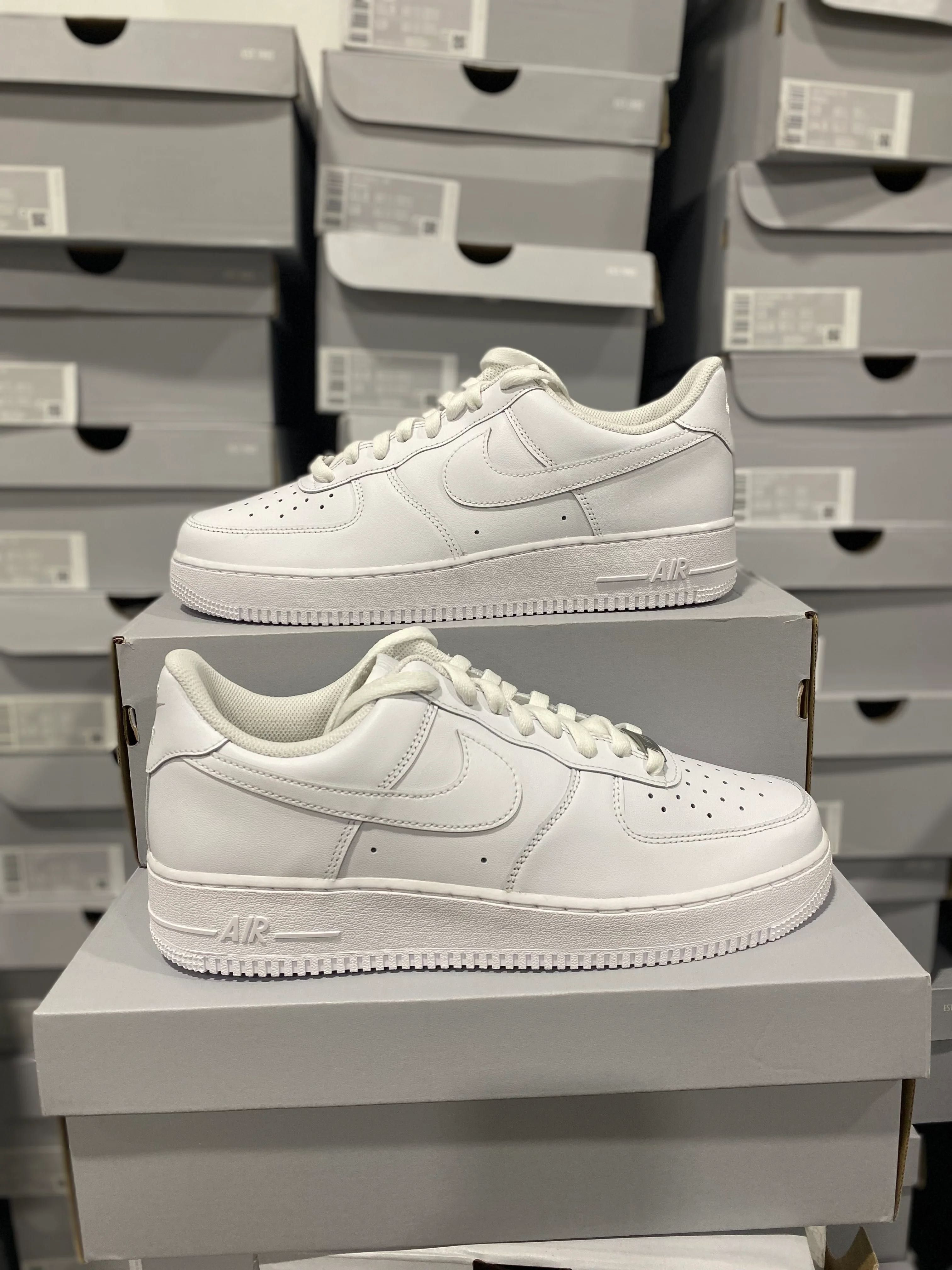 Nike Air Force One 1 Low Top White Adidasi Unisex - OFERTA