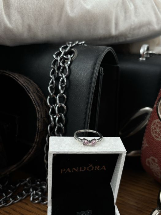 Inel Pandora - Fundă Roz