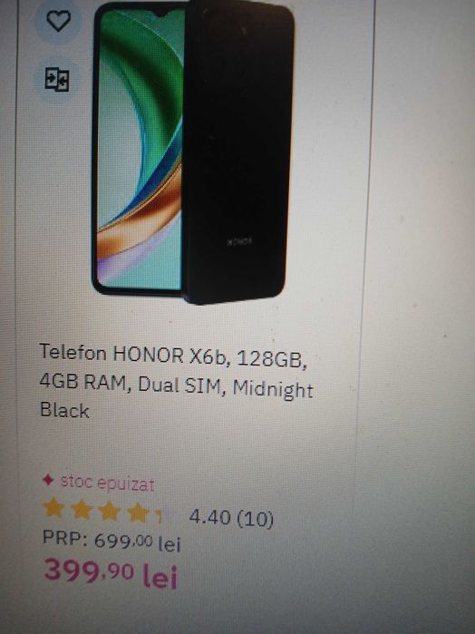 Honor X6b nou,sigilat