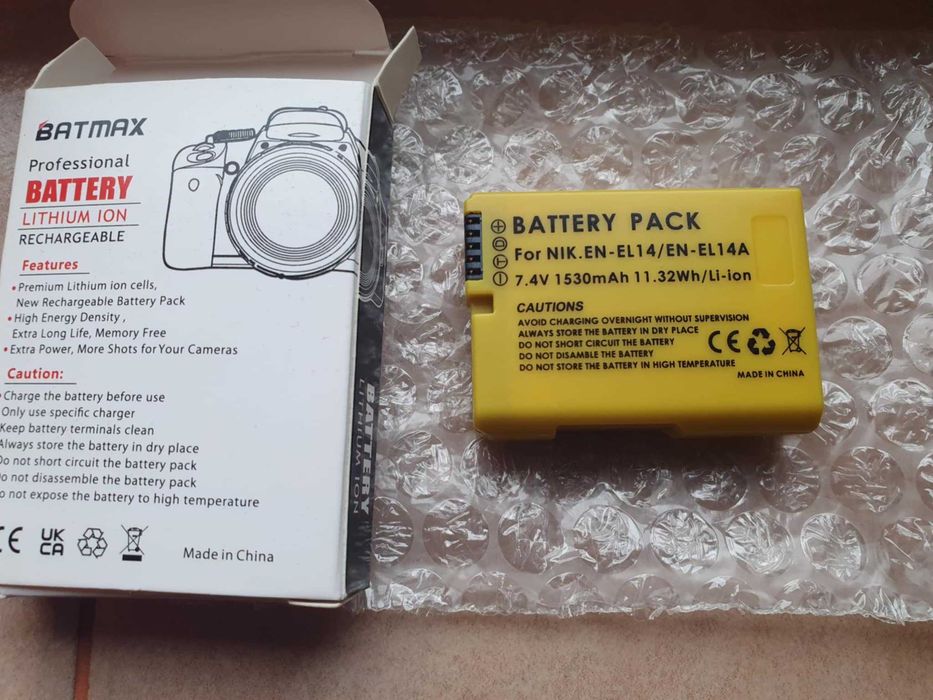 Baterie acumulator Nikon D5600 D5100 D5300 D3100 D3200 1530mah