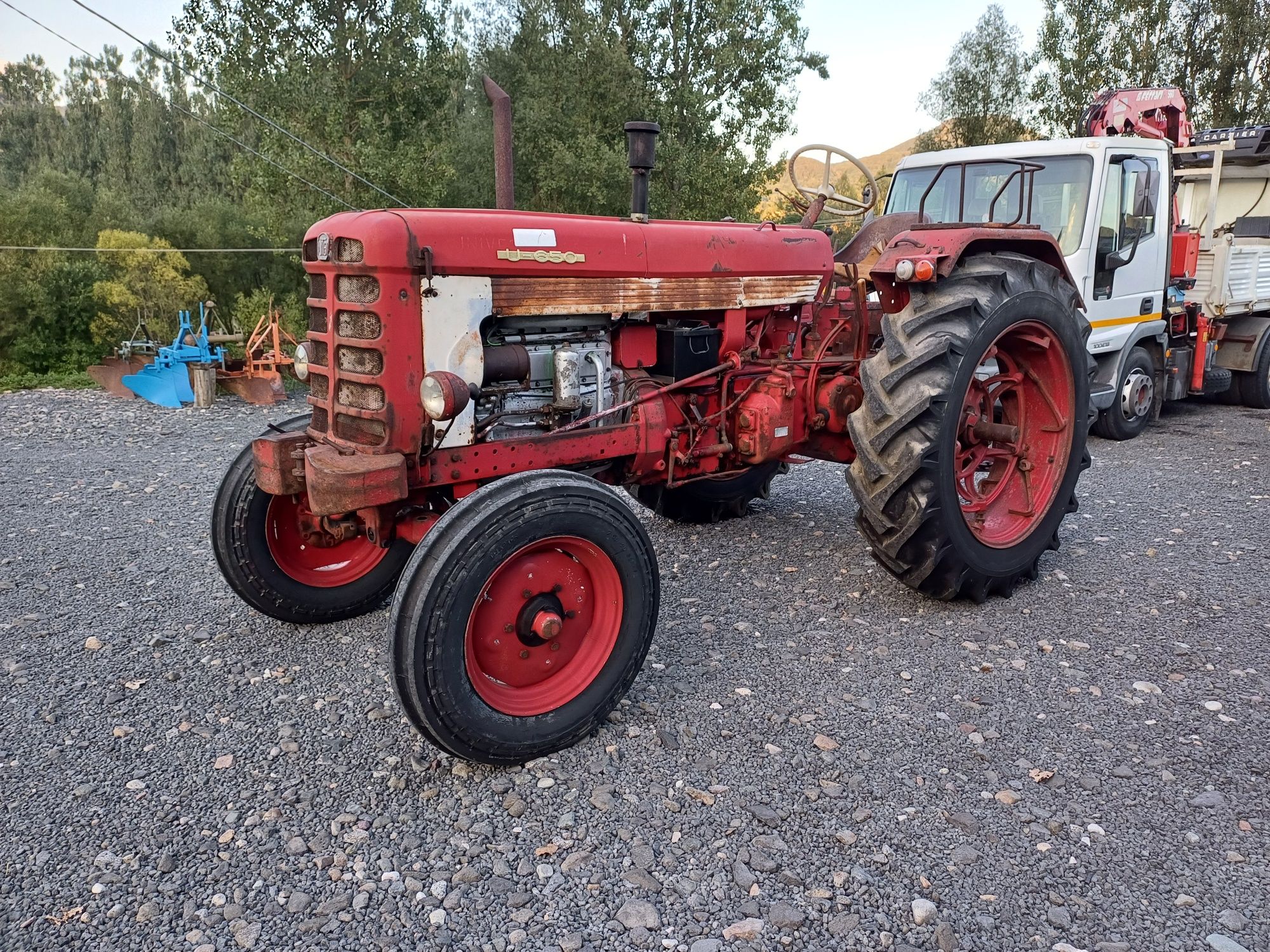 Tractor universal u 650 an 1969 model pentru export utb fiat agri dtc