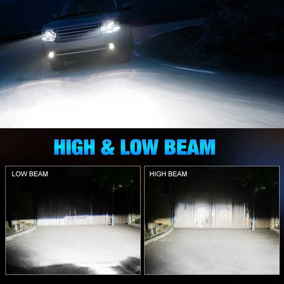 Set 2 Becuri LED Faruri H7 CANBUS XSTORM 100W 30000Lm Fara Eroare