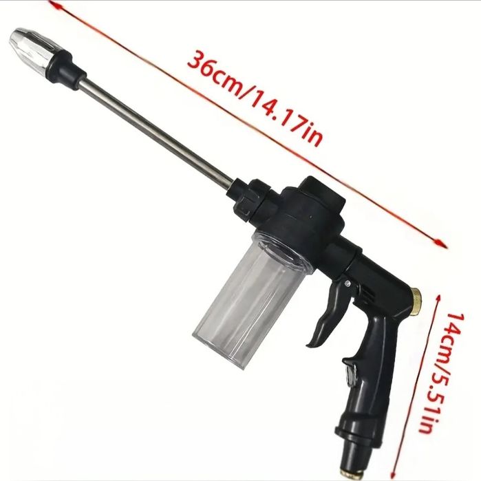 Pistol de pulverizare cu spumă - portabil, presiune reglabilă