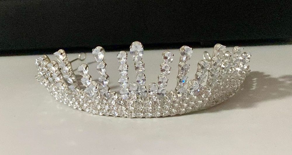Coroniță Mireasă Zirconiu Impecabilă