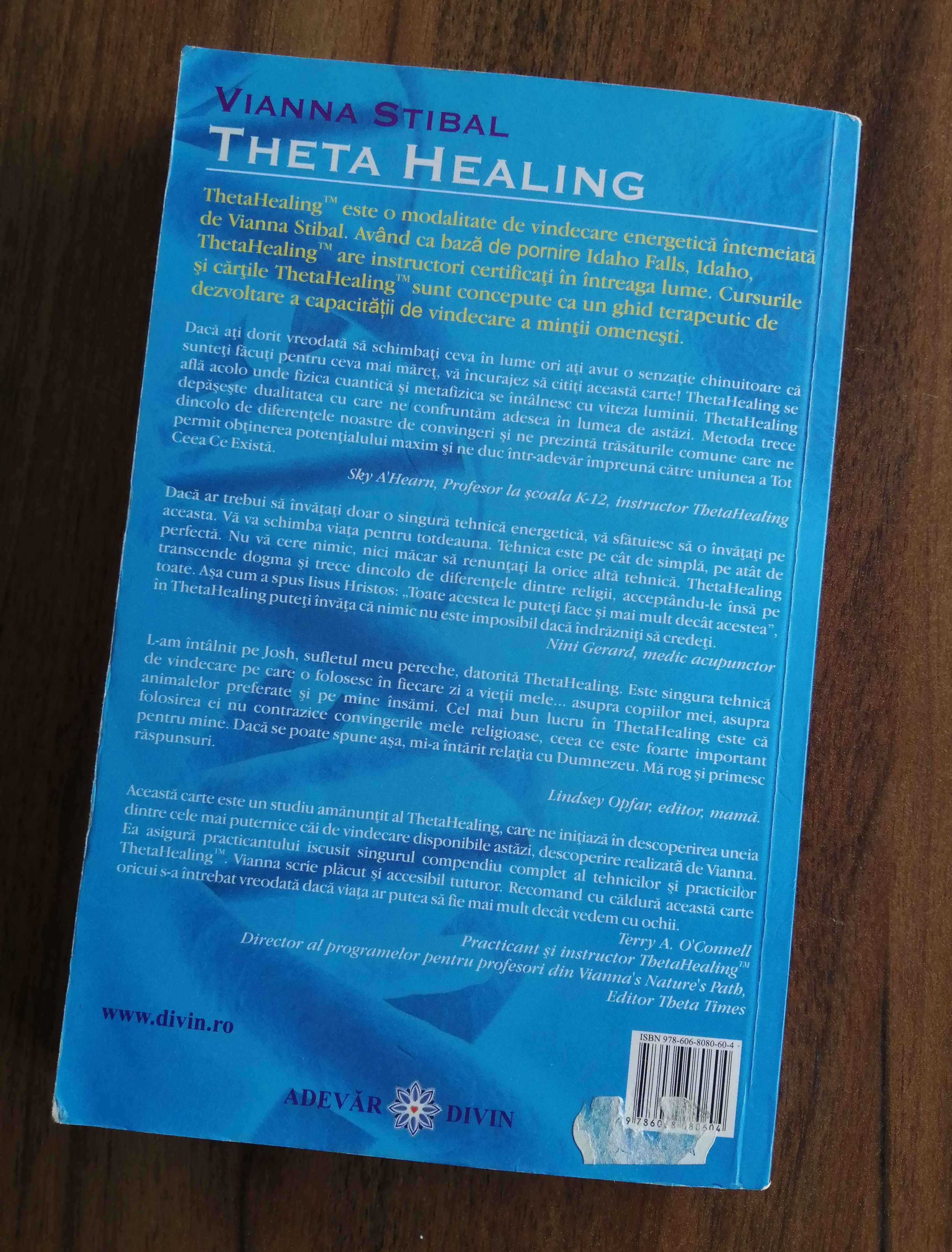 Theta Healing Vianna Stibal tehnici vindecare energetica Adevar Divin