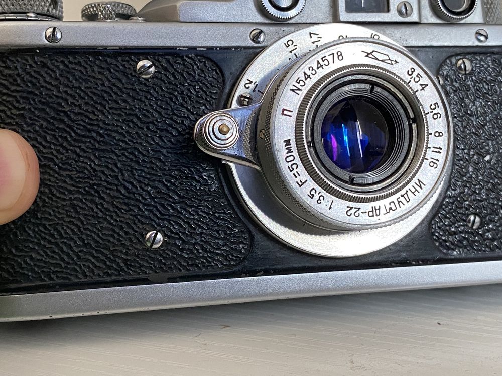 Aparat foto cu film rangefinder copie Leica