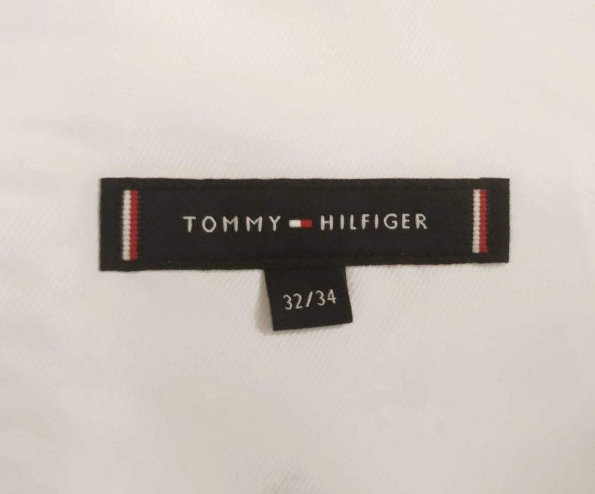 Pantaloni Tommy Hilfiger - Chino Flex White