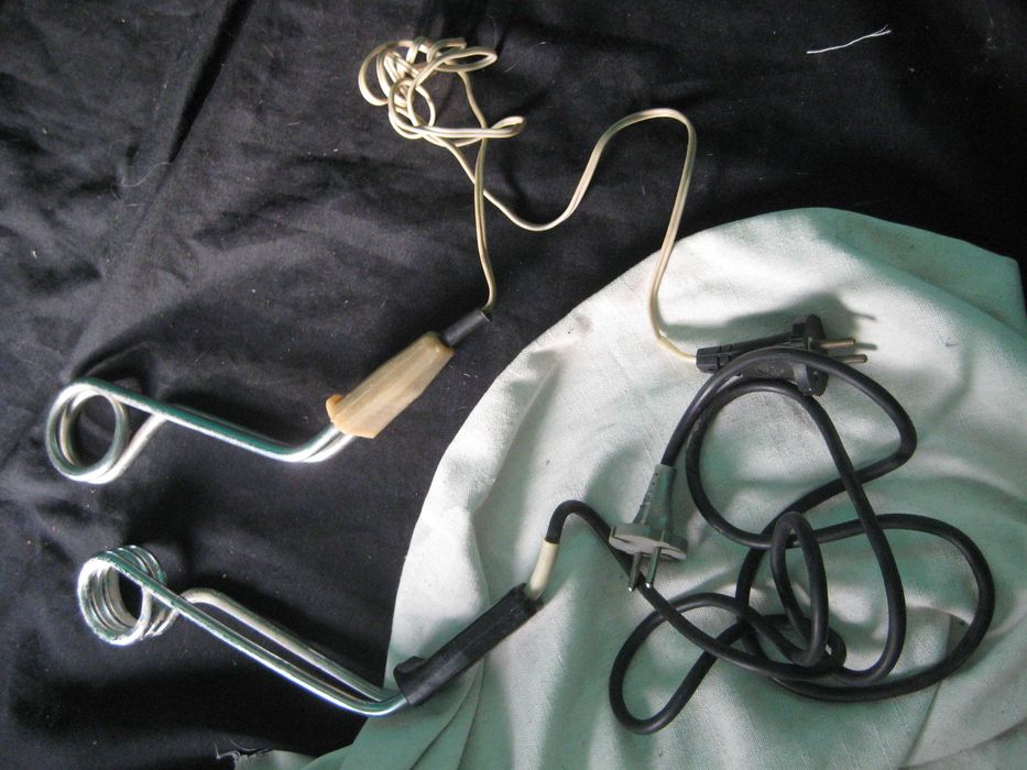 БОЛЬШОЙ Кипятильник 30см Рабочий и Примус латунный СССР 3 форсунки