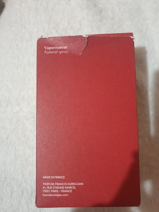 Parfum Baccarat Rouge 540