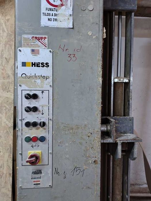 HESS-Quickstep – presă pentru rame
