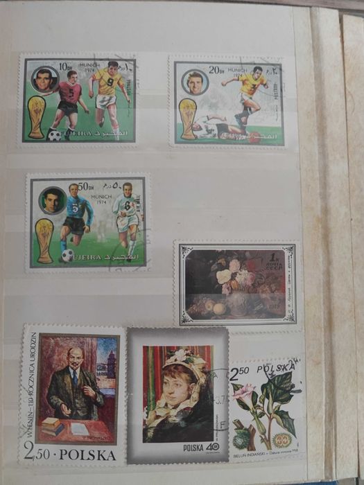 Два Немски класьора с марки