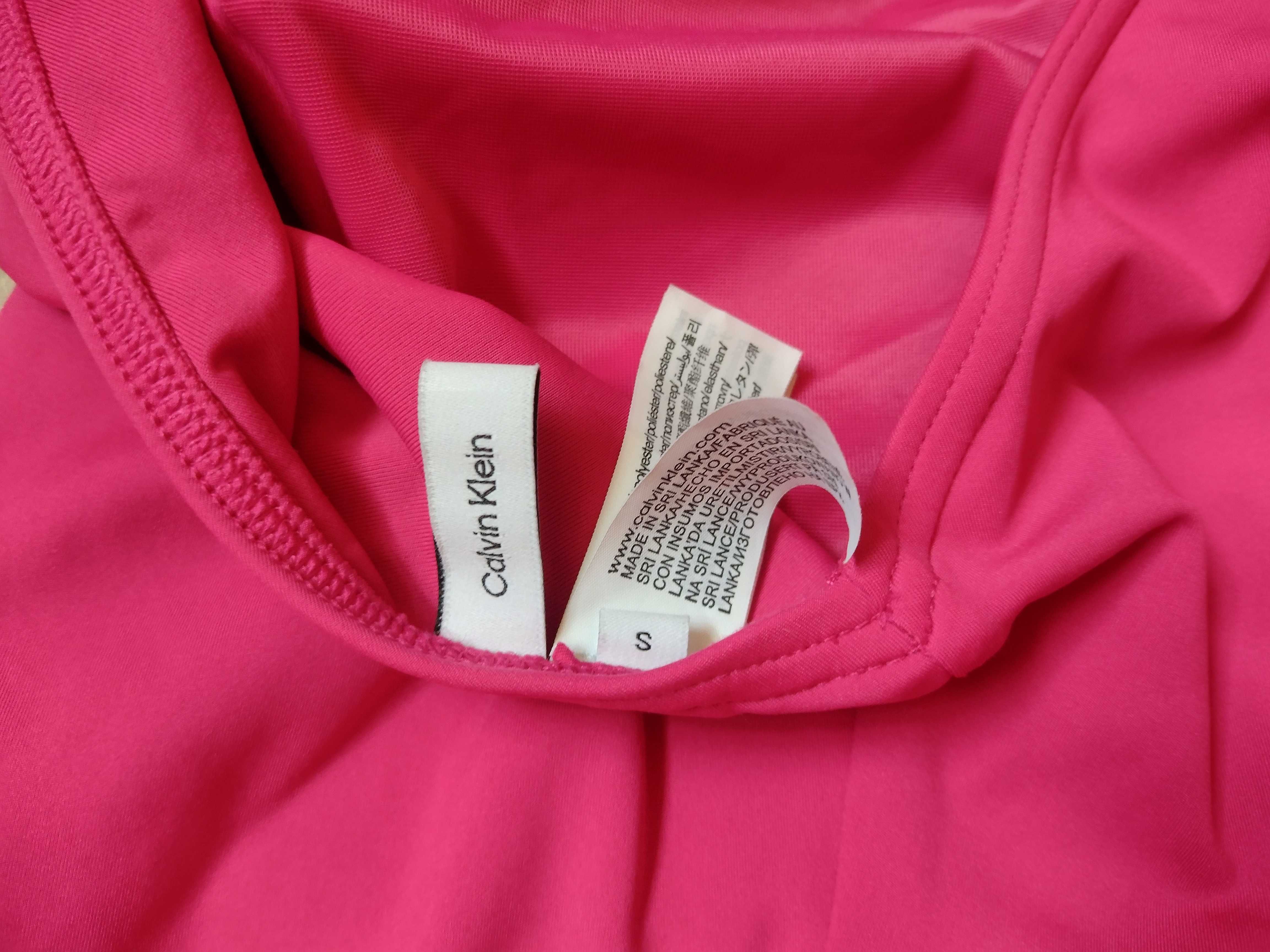 Calvin Klein цял бански в циклама