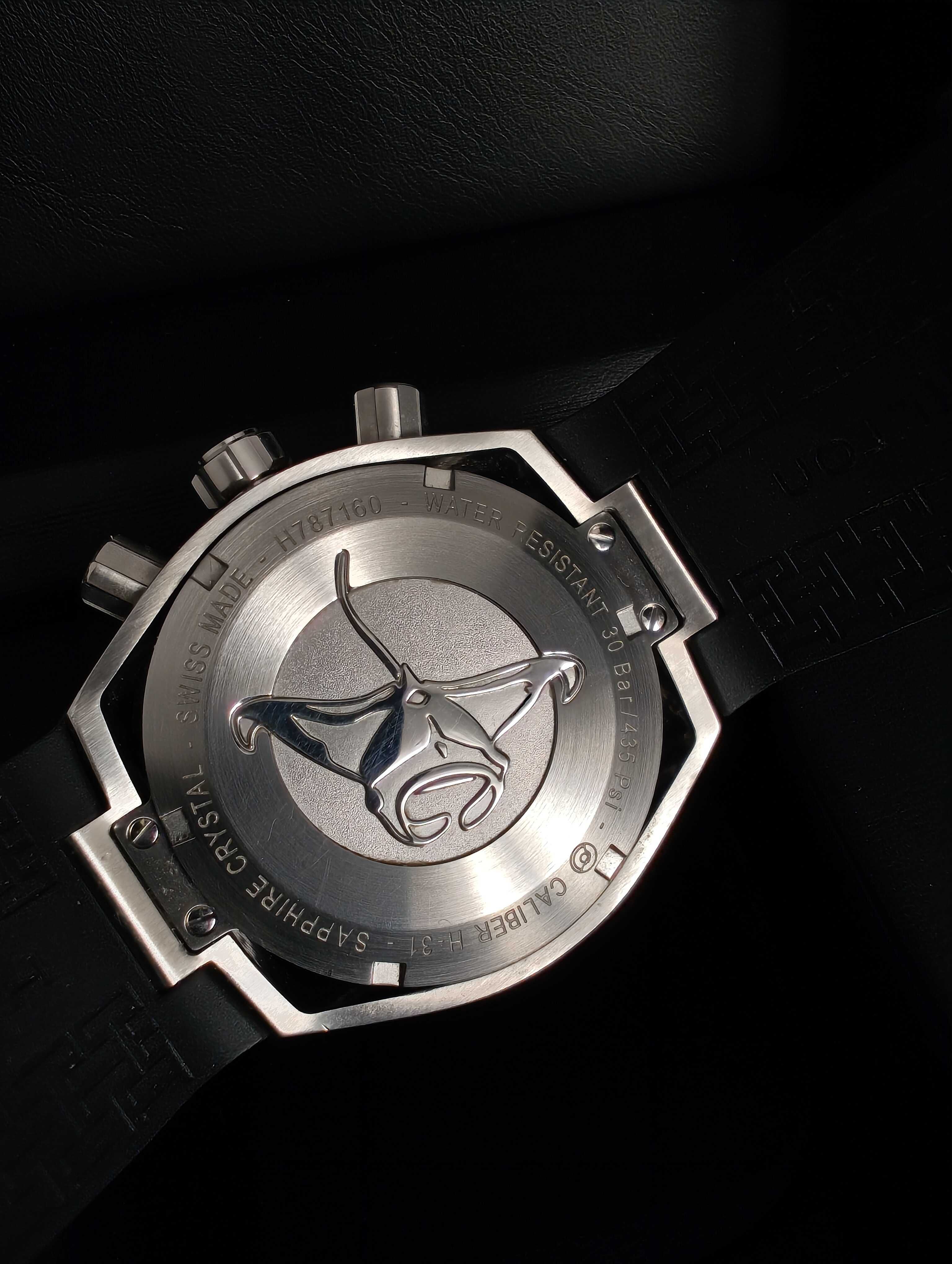 Vand Hamilton Khaki Navy Sub Auto Chrono H78716333