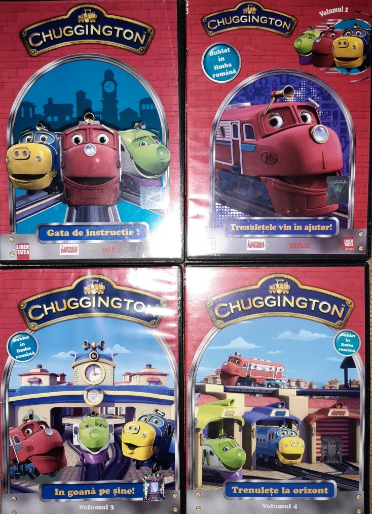 DVD Strumfii, Locomotivele din Chuggington