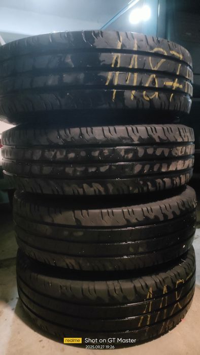 Roți complete Continental 205x75x16c vw Crafter 2017-2025