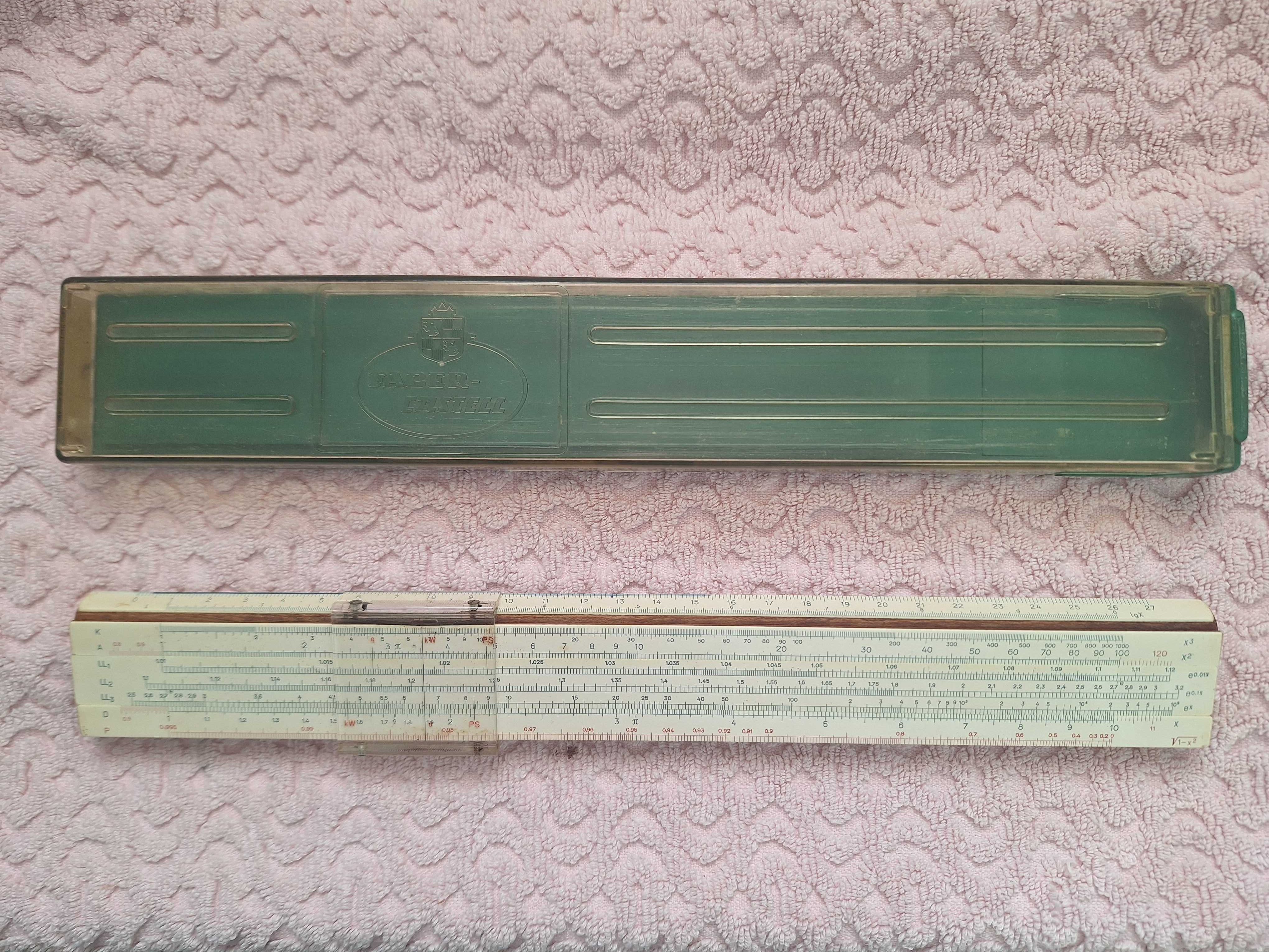 Liniar linie Rigla de calcul A.W. Faber Castell 1/54 Darmstadt
