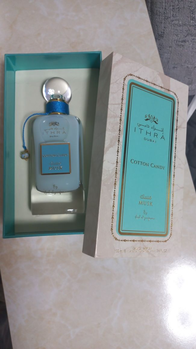 Парфюмерная вода Ithra Dubai Cotton Candy Musk Ard al Zaafaran (100 мл
