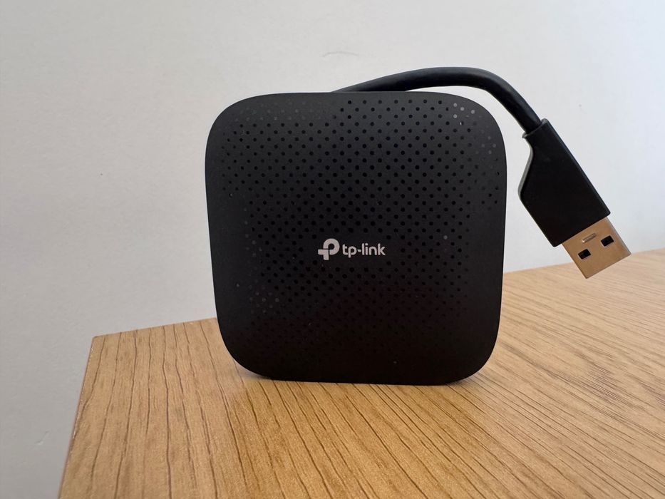 HUB USB TP-LINK UH400, 4 porturi USB 3.0, negru