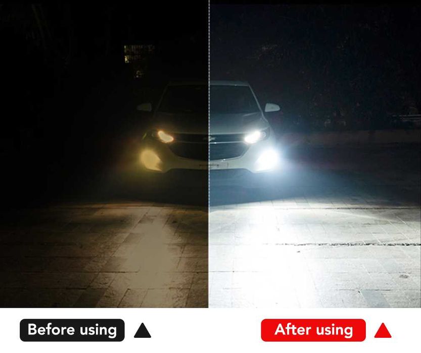 H8 H11 Kit Becuri Led - 160W - xenon - cambus - garantie