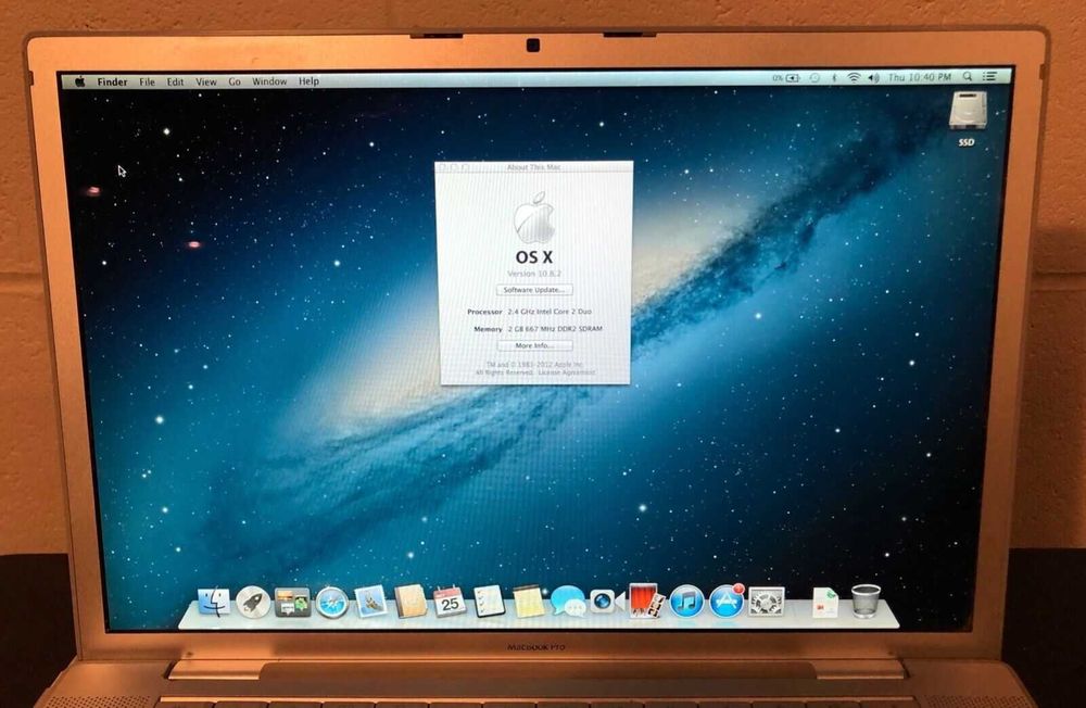 Laptop core2duo - Macbook A1260 2008 - functional-instalat